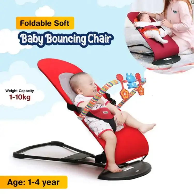 Baby Bouncer Rocking Chair With Toy