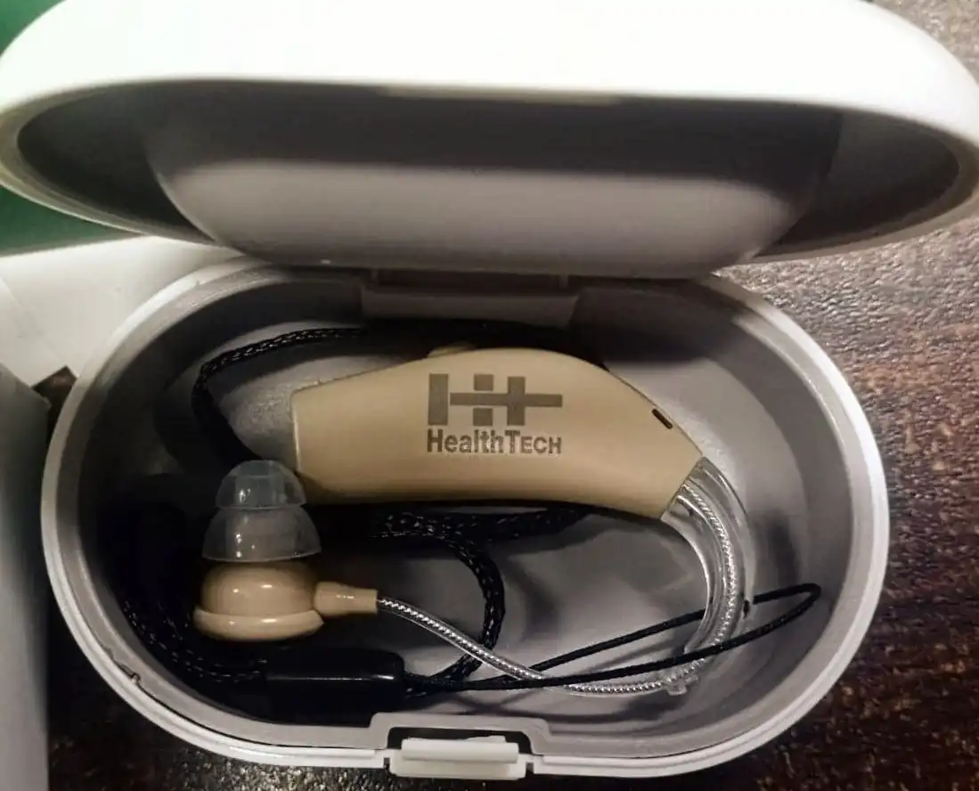 Germany rechargable hearing aid.6 monts waranty.